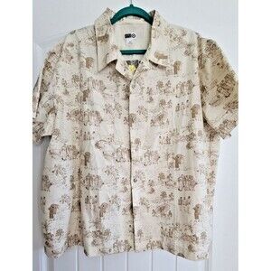 Black History Month x Target House of Aama Short Sleeve Button Shirt Men XXL NEW